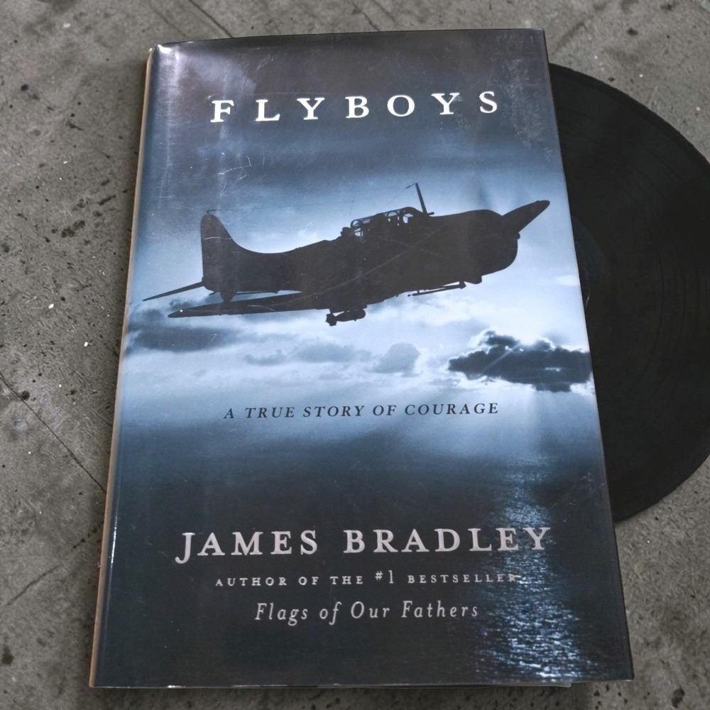 Vtg FLYBOYS James Bradley First Edition Hardcover WWII Aviation History Jacket